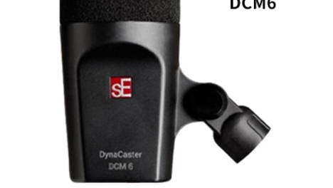 SE DynaCaster DCM 6广播级动圈麦克风 喜马拉雅有声书录音午夜电台设备话筒