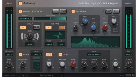 Solid State Logic SSL GuitarStrip 吉他效果软件